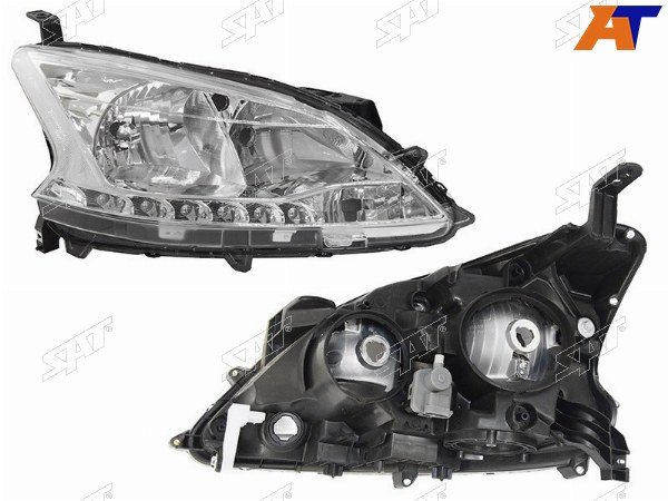 Фара NISSAN SENTRA 14-SYLPHY 12- RH - эл.корректор, LED (муляж)