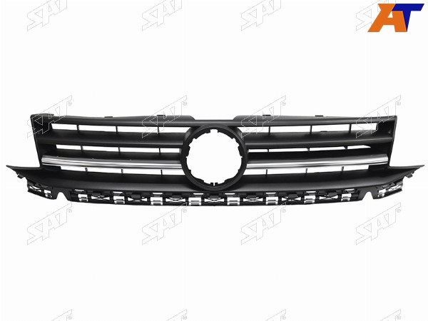 Решетка радиатора VW CADDY 15-20 с хром молдингом