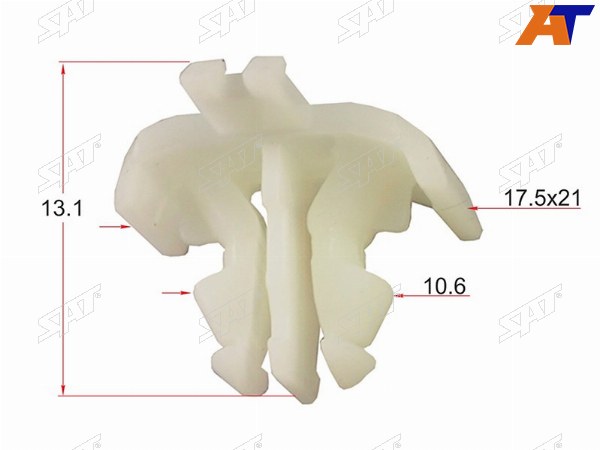Клипса крепления молдинга VAG (1 шт.)