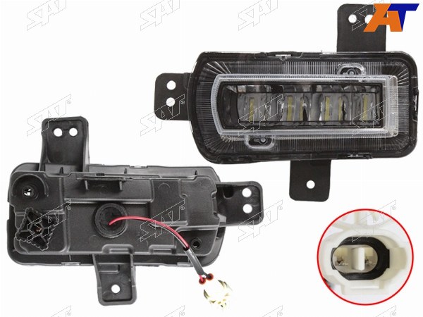 Фара противотуманная GEELY COOLRAY 18- LH