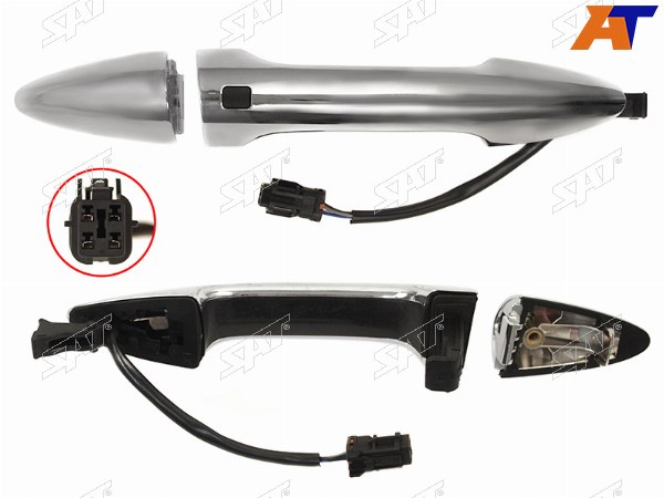 Ручка двери KIA RIO 10-17 RH передняя SMART KEY
