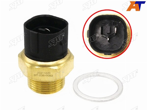 Датчик температуры ОЖ VW POLO 91-02 GOLF 92-01 SKODA OCTAVIA 97-00 AUDI A3 97-00