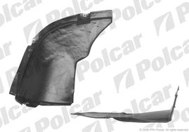 6720FL-4 TOLEDO 0591-0399 ЗАЩИТА ПЕРЕДНЕГО БАМПЕРА НИЖНЯЯ ЛЕВАЯ