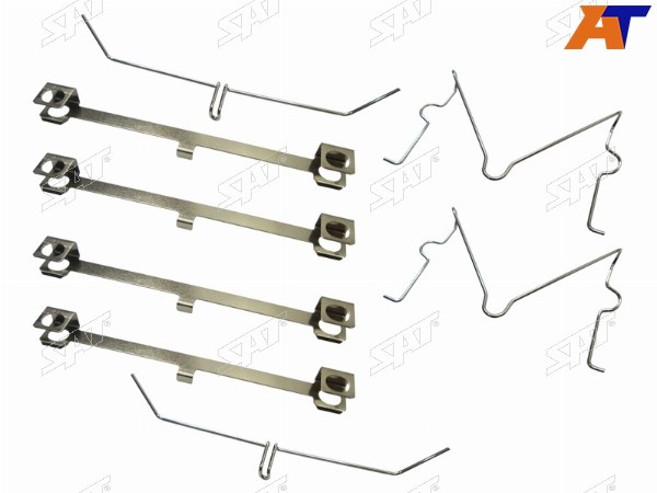 Комплект монтажный тормозных колодок FR TOYOTA LAND CRUISER 100LEXUS LX470 98--