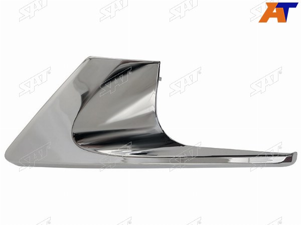 Оправа ПТФ TOYOTA LAND CRUISER 200 15-21 LH хром