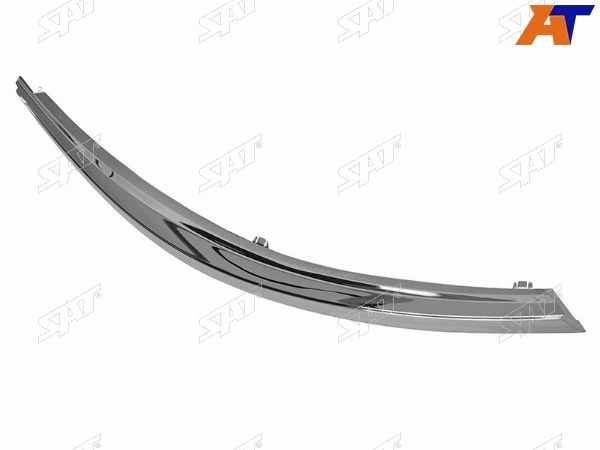 Молдинг решетки радиатора TOYOTA COROLLA 13-19 RH (над фарой)