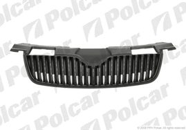 691505-X FABIA2 07-ROOMSTER 06- РЕШЕТКА ПЕРЕДНЯЯ ЧЕРНАЯ