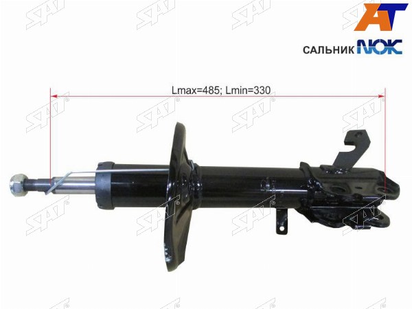 Стойка передняя TOYOTA COROLLASPRINTERSPACIOCARIBLVNCRETRNMRN 91-02 LH