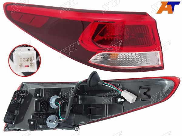 Фонарь задний KIA RIO 17-20 LH