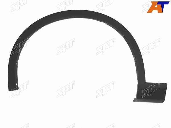 Молдинг арки крыла BMW X3 F25 10-17 LH передний