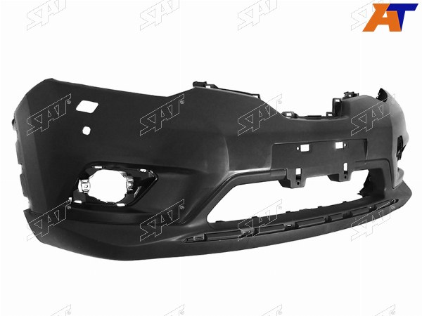 Бампер передний Nissan X-Trail 13-17 (Под омыватели фар Под сонары(парктроники))