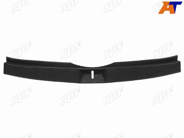 Накладка под замок багажника SUBARU FORESTER 08-13 Чёрная
