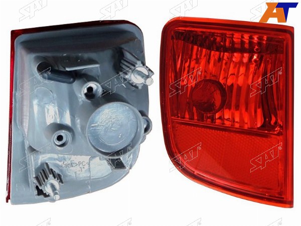 Отражатель в задний бампер TOYOTA LAND CRUISER 200 07-15 LH