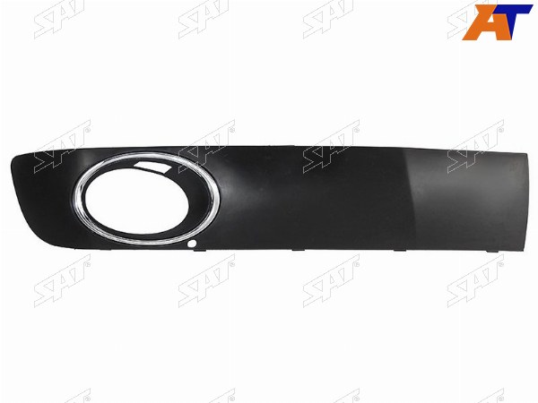 Оправа ПТФ VW TRANSPORTER T5 10-15 RH с хромом
