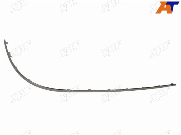 Молдинг заднего бампера MERCEDES E-CLASS W212 09- RH E350E550 хром