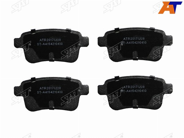 Колодки тормозные зад MERCEDES CITANRENAULT KANGOO 09-