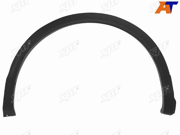 Молдинг арки крыла NISSAN QASHQAI 14-22 RH задний (выпуклый)
