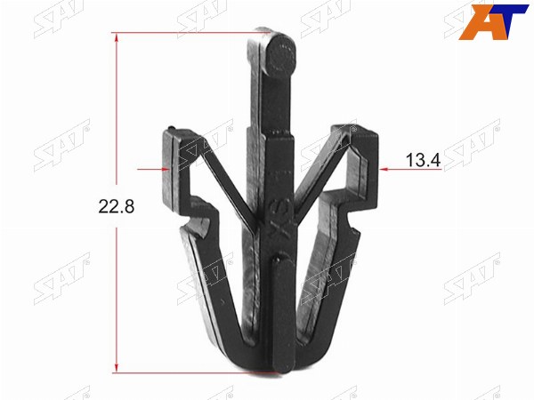 Клипса фиксатор TOYOTALEXUSISUZUMITSUBISHIHONDA (1 шт.)