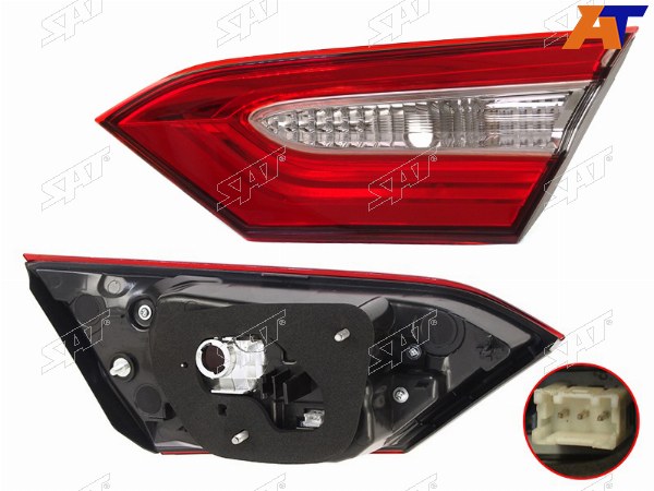 Фонарь в крышку багажника TOYOTA CAMRY 18- RH
