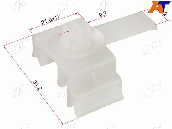 Клипса эл. проводки TOYOTALEXUS (1 шт.)