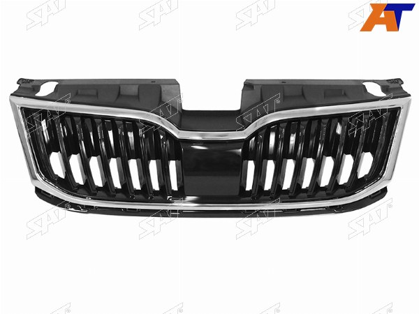 Решетка радиатора SKODA OCTAVIA 17-20 (глянцевая)