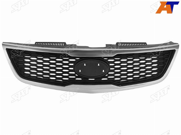 Решетка радиатора KIA CERATOFORTE дизайн 10-13 хром молдинг