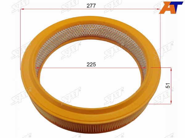 Фильтр воздушный AUDI 8090100 1,31,8 -90VW GOLFJETTAPASSATPOLO 1,01,3 -92