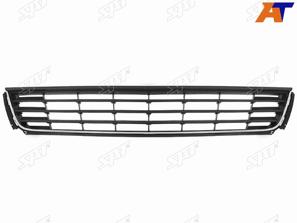 Решетка в бампер VW POLO 10-14 4D с хромом