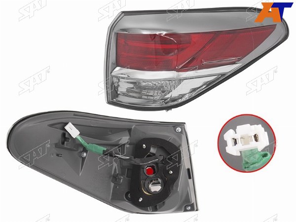 Фонарь задний LEXUS RX 12-15 RH LED
