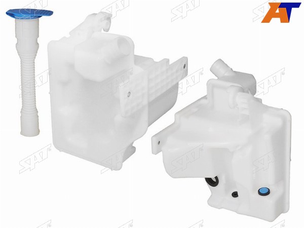 Бачок омывателя SKODA FABIAROOMSTER 11-VW POLO 09-AUDI A1S1 10- с отв. под датчик уровня (3.5л)