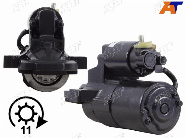 Стартер Mazda 3 03-09  6 02-12  Axela 03-09  5 04-11 (1 kW Z=11 (L=209mm))