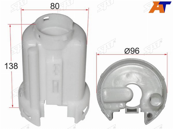Фильтр топливный MAZDA 323 98-04PREMACY 00-02FAMILIA 1.3 00-03