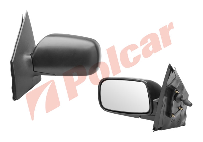 8103521M YARIS 99- ЗЕРКАЛО R МЕХАНИЧЕСКОЕ, СТЕКЛО ВЫПУКЛОЕ