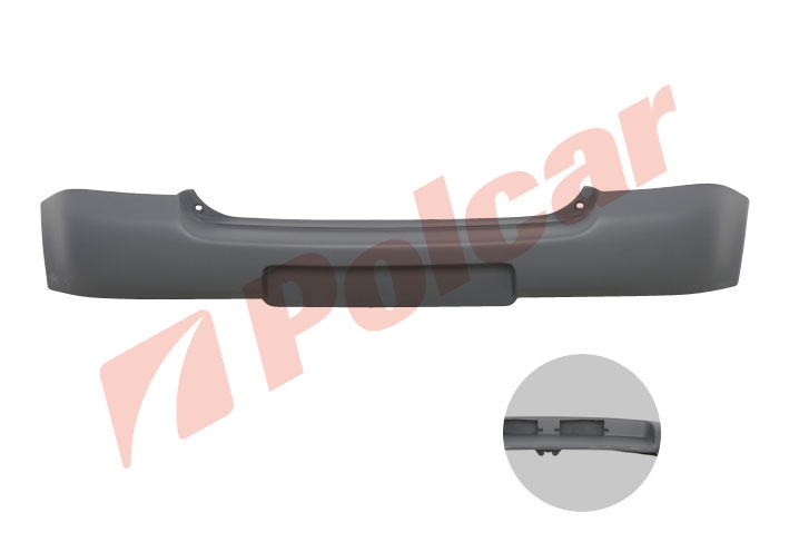 810396-1 YARIS  99-02 БАМПЕР ЗАДНИЙ ВЕРХ