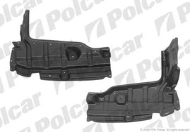810534-5 YARIS 05- ЗАЩИТА ПОД ДВИГАТЕЛЬ БОКОВАЯ ЛЕВАЯ