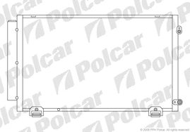 8114K8C1 COROLLA VERSO 01.02-05.04COROLLA 02- РАДИАТОР КОНДИЦИОНЕРА   TO5286