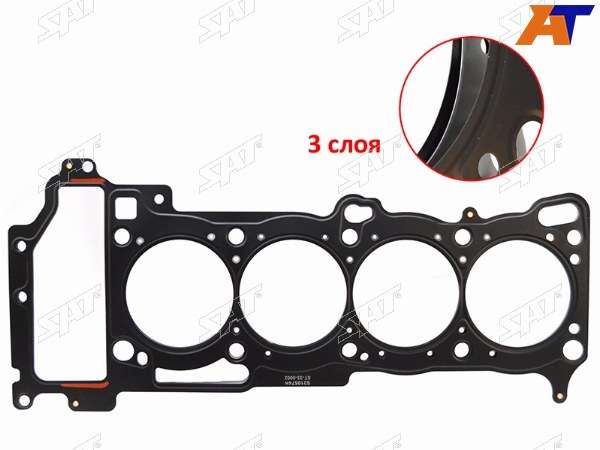 Прокладка ГБЦ NISSAN QG18 ALMERA N16 00-06PRIMERA P11 95-02