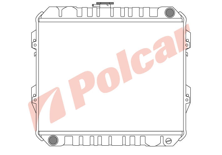 817408-2 РАДИАТОР ОСНОВНОЙ 400 x 508 Х 26
