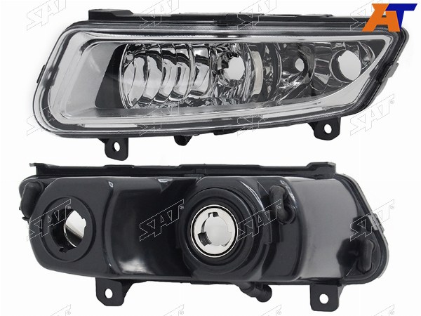 Фара противотуманная VW POLO SEDAN 15-20 POLO HBK 09- LH под 2 лампы