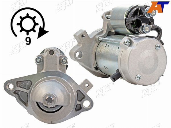 Стартер Toyota Vitz 05-10  Belta 05-12  Yaris 05-20 (1 kW Z=9)