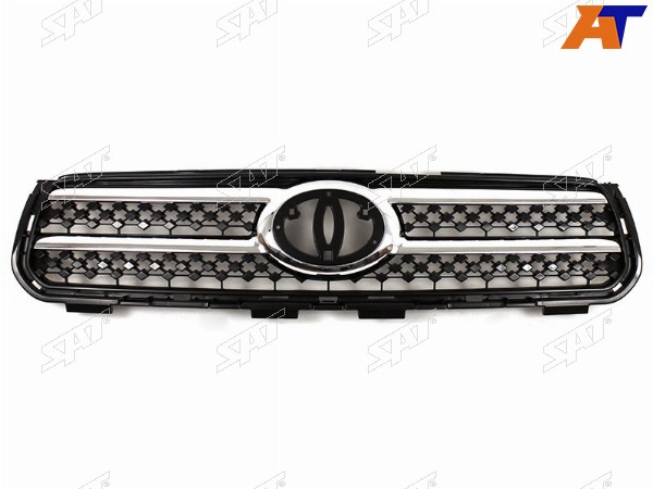 Решетка радиатора TOYOTA RAV4 05-08 черная с хром