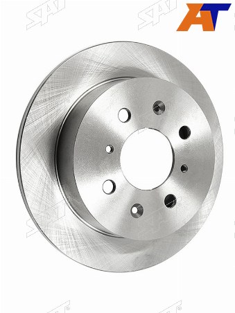 Диск тормозной (Зад) Honda Civic 91-00  Fit 01-20  Beat 91-96  Integra 01-06