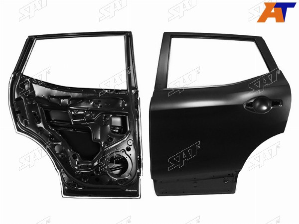 Дверь задняя NISSAN QASHQAI 14- LH