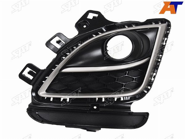 Оправа ПТФ MAZDA 6ATENZA 10-12 LH в сборе с молдингами