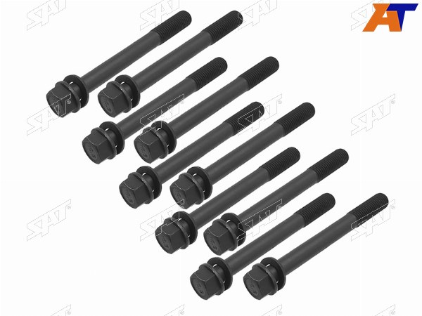 Болт ГБЦ (комплект) MAZDA FE(8V)F2F8(12V)G6