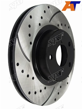 Комплект дисков тормозных передний перфорированные SUBARU EJ20 Forester SFSGSH 97-08- Impreza GFG