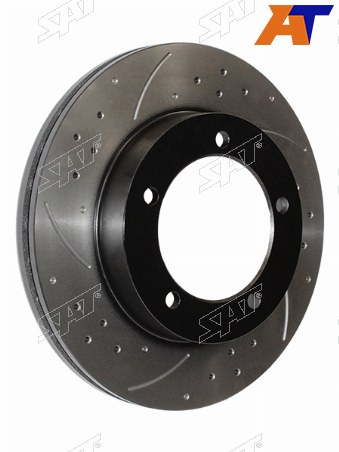 Комплект дисков тормозных передний перфорированные MITSUBISHI Canter FB51, 568, 637, 668, FE51,53