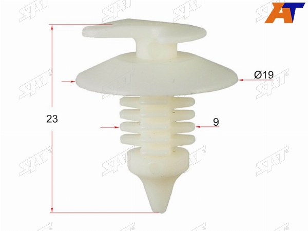 Клипса обшивки двери VAGRENAULTSEAT (1 шт.)