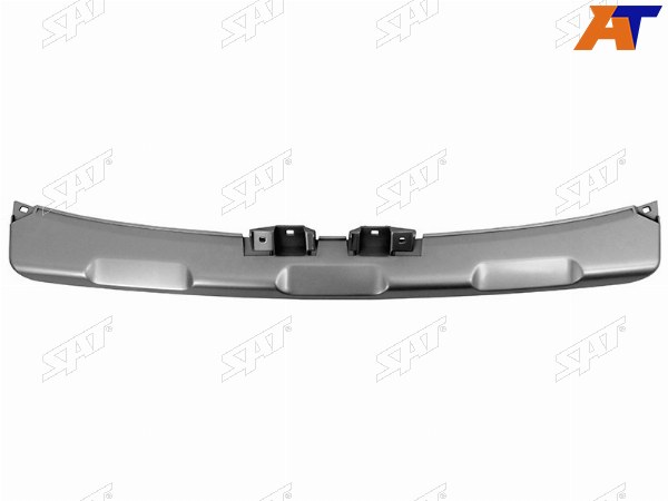 Накладка бампера RENAULT SANDERO STEPWAY 14-18 серебро