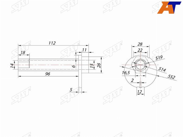 Болт эксцентрика TOYOTA 4RUNNERFJ CRUISERHILUX SURFLAND CRUISER PRADOLEXUS GX470 02-